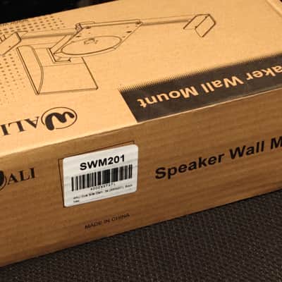 Speaker wall mount by Wali - SWM201 2020s - Black image 3