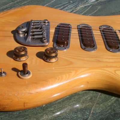 1979 Greco GO II750 Fujigen Japan Vintage Through Neck + Hard Case image 9