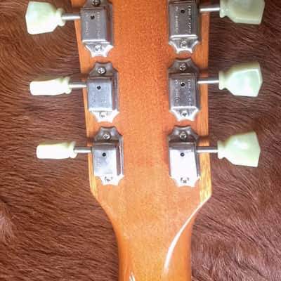Gibson Les Paul '58 Reissue R8 Custom Historic 2000 Black Top/Natural back and sides image 6