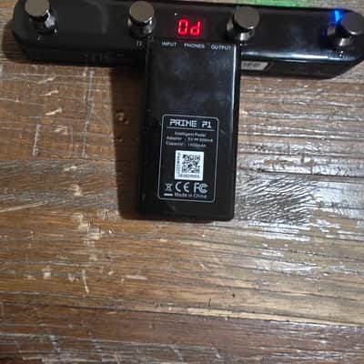 Mooer Prime P1 2022 - Present - Black and F4 wireless footswitch image 4