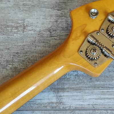 1981 Fernandes Japan RJB-75 "The Revival" Series Jazz Bass (Nitro Sunburst) image 16