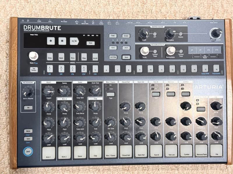 Arturia DrumBrute Impact 2018 - 2021 - Black image 1