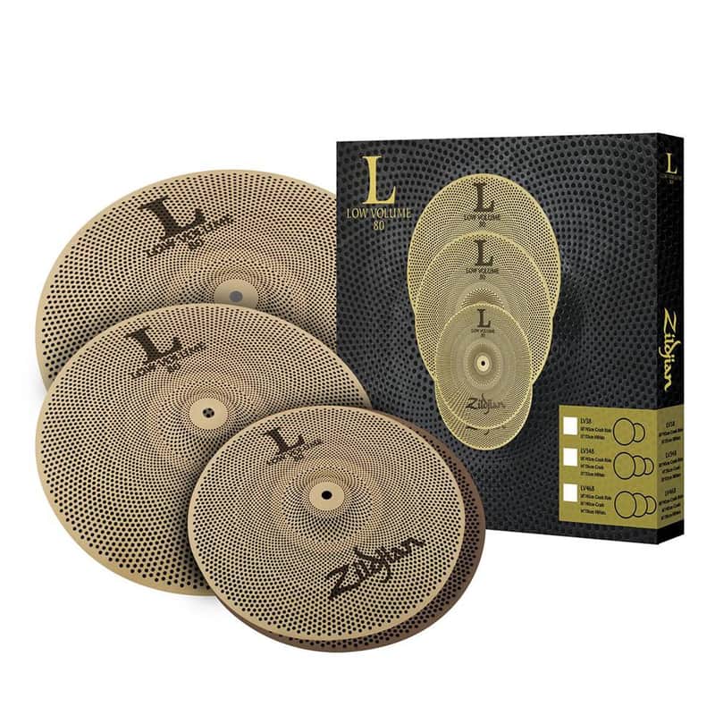 Zildjian L80 Series LV468 Low Volume Cymbal Box Set image 1