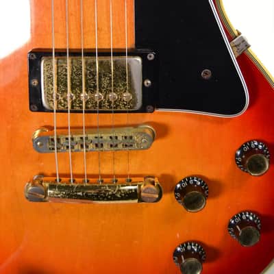 Gibson Les Paul Custom Vintage 1976 w/ Autographed By Les Paul & OHSC – Used 1976 - Cherry Burst image 9