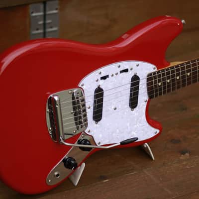 Squier Vintage Modified Mustang - Fiesta Red image 3