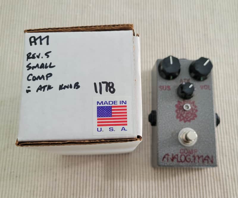 Analogman Small Comp Comprosser w/Attack Knob | Reverb