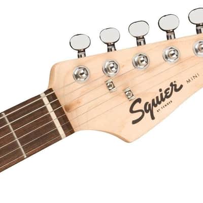 Squier Mini Stratocaster Electric Guitar, Dakota Red, Laurel Fingerboard image 5