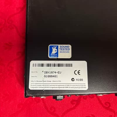 dbx 1074 Quad Gate 2010s - Black image 7