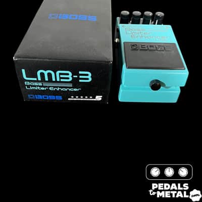 Boss LMB-3 Bass Limiter Enhancer (Silver Label) 1995 - Present - Blue X14161 image 2