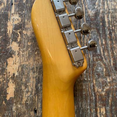 Vintage 1986 Fender Telecaster 1962 Custom Reissue Piano Black FujiGen Built image 13