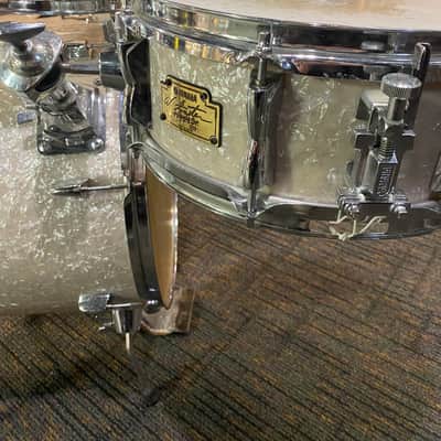 Yamaha Al Foster Hip Gig Sr Nesting Drum Kit- White Marine Pearl image 7