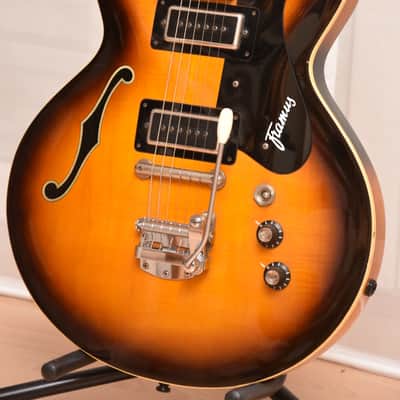 Framus Atlantik 6 – 1973 German Vintage Semi-hollow Archtop Guitar / Caravelle Sorento image 2