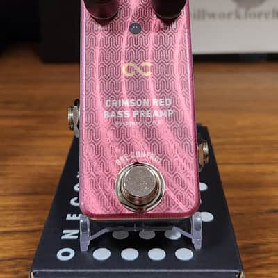 One Control Crimson Red Bass Preamp Red Mini OC-CRBP image 7