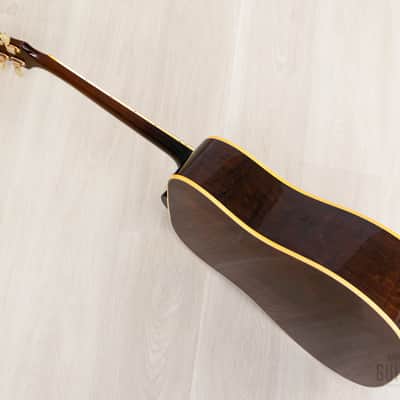 1968 Epiphone Frontier FT-110N Vintage Dreadnought Acoustic Guitar, Gibson-Made Kalamazoo w/ Case image 15