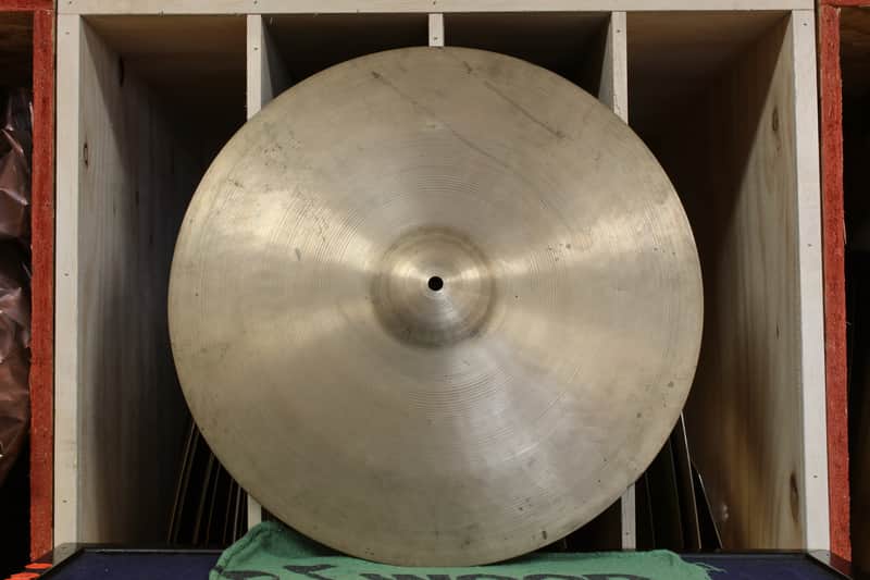 1930-40s A. Zildjian 16 1/8" First Stamp Crash 712g image 1