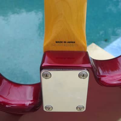 Fender ST62-TX 2012 - Candy Apple Red MIJ 2012 image 4