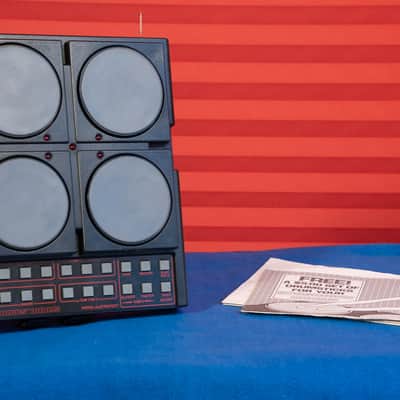 Mattel Synsonics 1980's Vintage Analog Drum Machine, with original box image 2