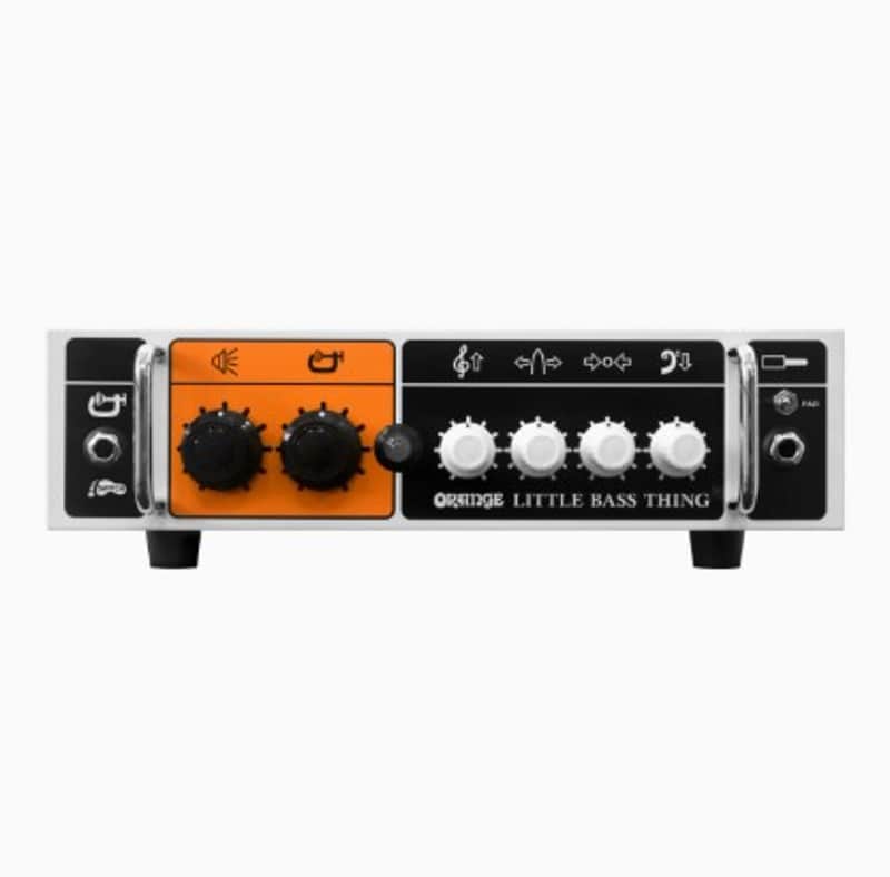Orange Little Bass Thing 500-Watt Bass Amp Head 2020 - Present - White / Orange / Black image 1