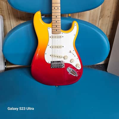 Fender Player Plus Stratocaster Guitar Tequila Sunrise image 12