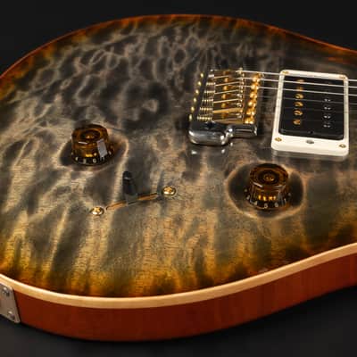 2015 PRS 30th Anniversary Wood Library Custom 24 Quilt 10-Top - Burnt Maple Leaf | USA Limited Edition Satin Flame Maple Neck Ziricote Fretboard 3.4kg | Coa OHSC image 21