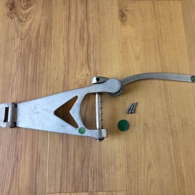 Vintage Early 1960's Gretsch B6 Bigsby Vibrato Tailpiece w/ Spring, Mounting Screws! image 5