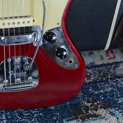 1964 Fender Jaguar Candy Apple Red w/OHSC image 9