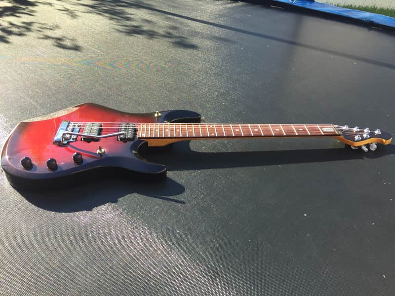 Ernie Ball Music Man Jp6 john petrucci 6 w piezzo 2005 Red Pearl Burst image 1
