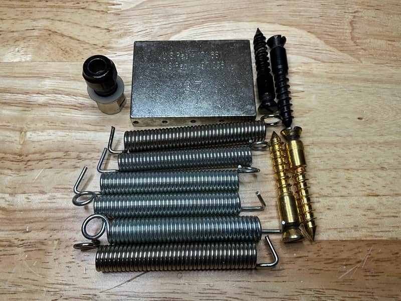 Floyd Rose Original Parts lot sustain block springs studs collar image 1
