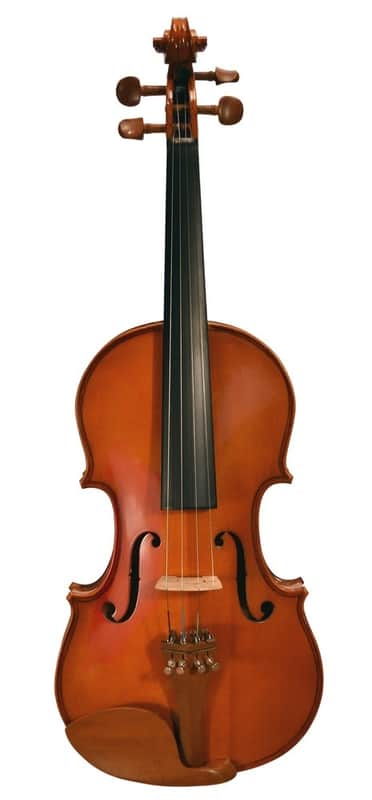 Adagio EM-100-1/4 Spruce Top Rosewood Fingerboard 1/4 Size Violin Outfit w/Lightweight Case & Bow image 1