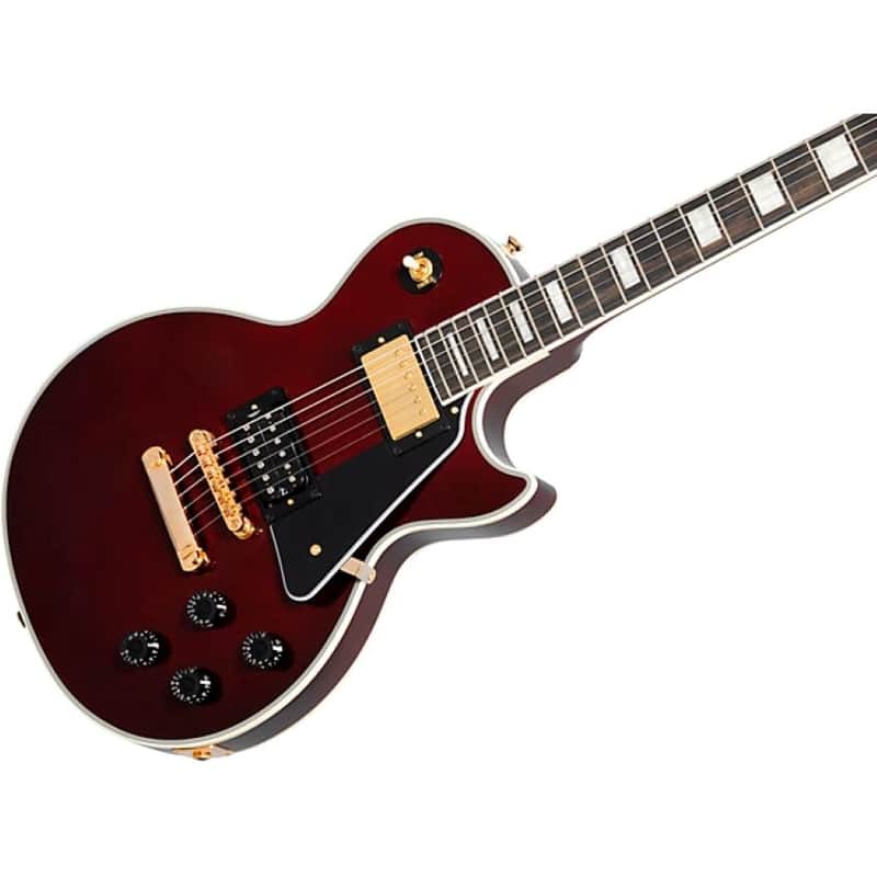 Epiphone Jerry Cantrell "Wino" Les Paul Custom Electric Guitar - Wine Red image 1