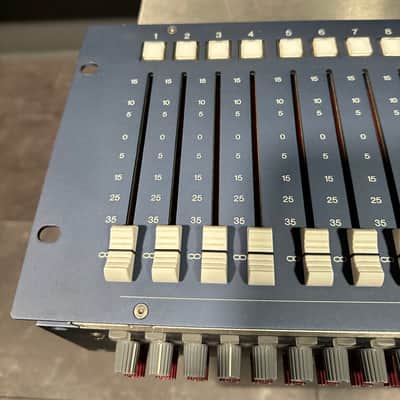 AMS Neve 8816 Summing Mixer with 8804 Fader Pack 2010s - Blue image 6