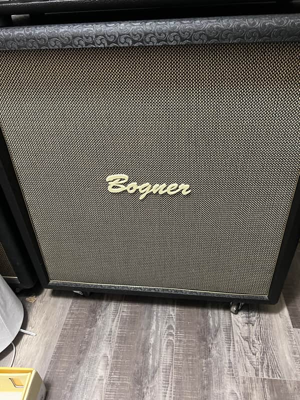 Immagine Bogner 412ST Straight 4x12" Guitar Speaker Cabinet 2010s - Black - 1