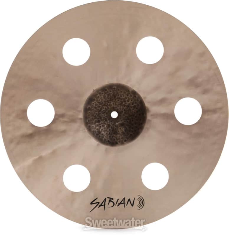 Sabian 17 inch HHX Complex O-Zone Crash Cymbal (11700XCNd1)