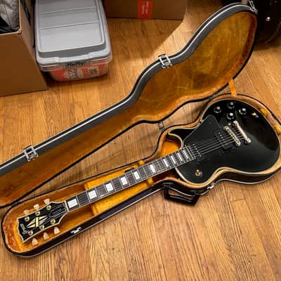 1977 Greco LP Custom Black Beauty - Antiquity P90s, Vintage