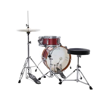 Tama LJK28S-CPM Club-Jam Mini Shell Kit 2 pcs - Candy Apple Mist/Chrome HW image 8