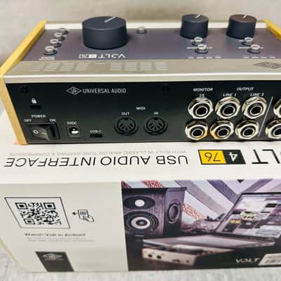 Universal Audio Volt 476 USB-C Audio Interface 2021 - Present - Tan / Gray image 4