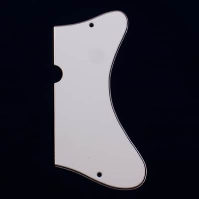 Custom Danelectro U2 Styel Guitar Pickguard ,3Ply White