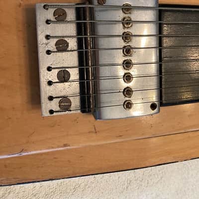 Burns Ormston Burns Prototype 8-String Lap Steel Guitar Jim Burns Personal Lap Steel 1959 image 4