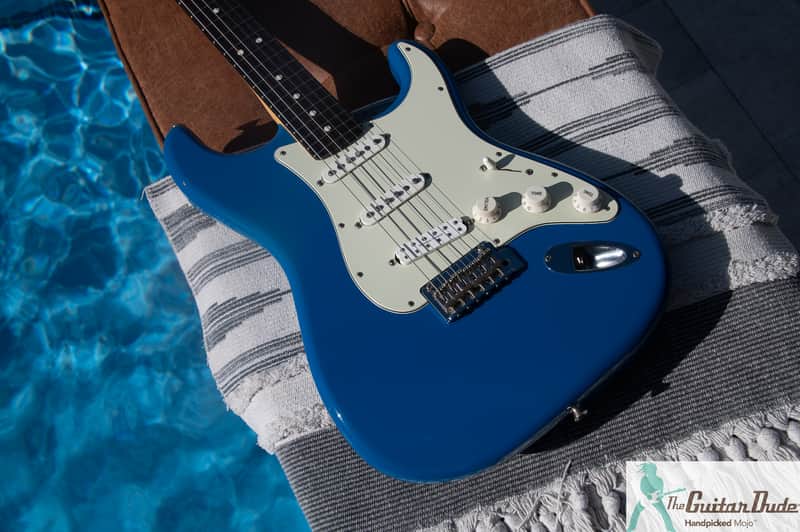 Fender MIJ Hybrid II Stratocaster - Forest Blue - Tons of Mojo and a Pro Set Up w Perfect Frets/Action/Intonation! image 1