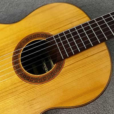 Vintage 1979 Giannini AWN 71 Classical Acoustic Guitar Brazilian Rosewood image 4