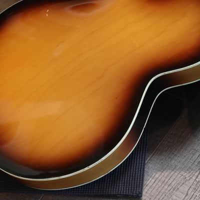 1962 Gretsch G6117 Double Anniversary Electric Guitar Sunburst + HSC image 16