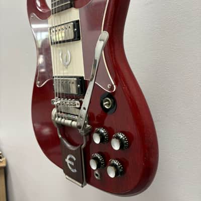 Epiphone Crestwood Custom 1961 - Cherry image 6