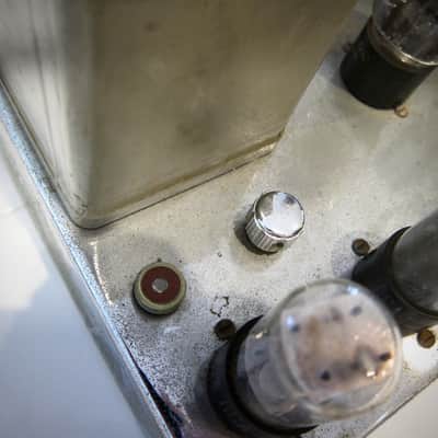 Western Electric Tube Mono Power Amp (2) 6L6's Circa-1950s-Chrome Chassis image 11