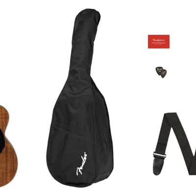 Fender CC-60S Concert Acoustic Guitar Pack V2. All-Mahogany image 9