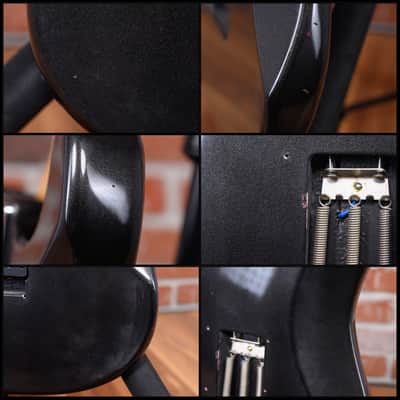 Charvel Model 3 Charcoal Metallic 1988 w/Gigbag (Refin/ Mods) image 16