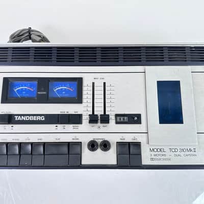 Vintage Tandberg TCD 310 MkII 3 Motor Cassette Tape Deck w Dolby NR image 1