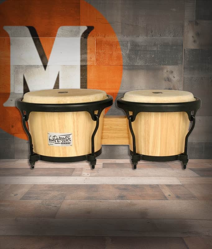 Toca Player's Series Wood Bongos - Large Natural (2600N) image 1