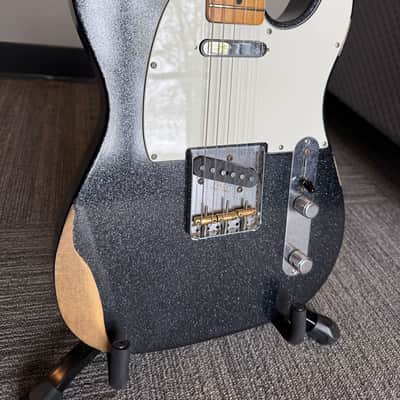 Fender Brad Paisley Road Worn Esquire - Black Sparkle image 3