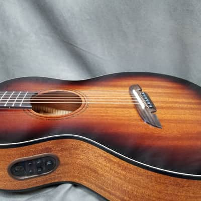 Alvarez Artist Series AP66E Parlor Acoustic Electric Shadowburst image 2