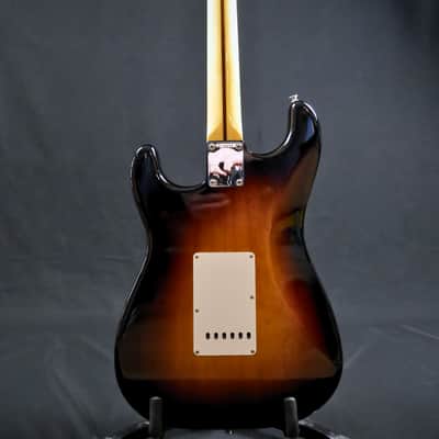 Vintage Custom 1955 Stratocaster NOS  Wide-Fade 2-Color Sunburst image 5